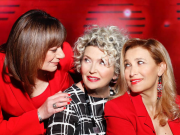 Rossana Casale, Grazia Di Michele e Mariella Nava insieme con “Anime di Vetro”