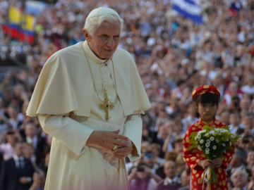 Papa Benedetto XVI e il Family Fest