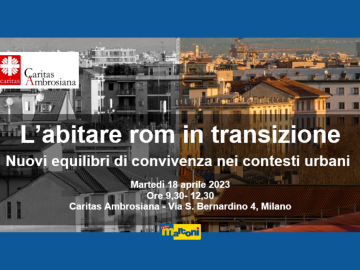 Ambrosiana, convegno a Milano su “L’abitare rom in transizione”