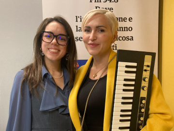Serena Brancale ha mostrato sul palco dell’Ariston la sua “Anema e Core”