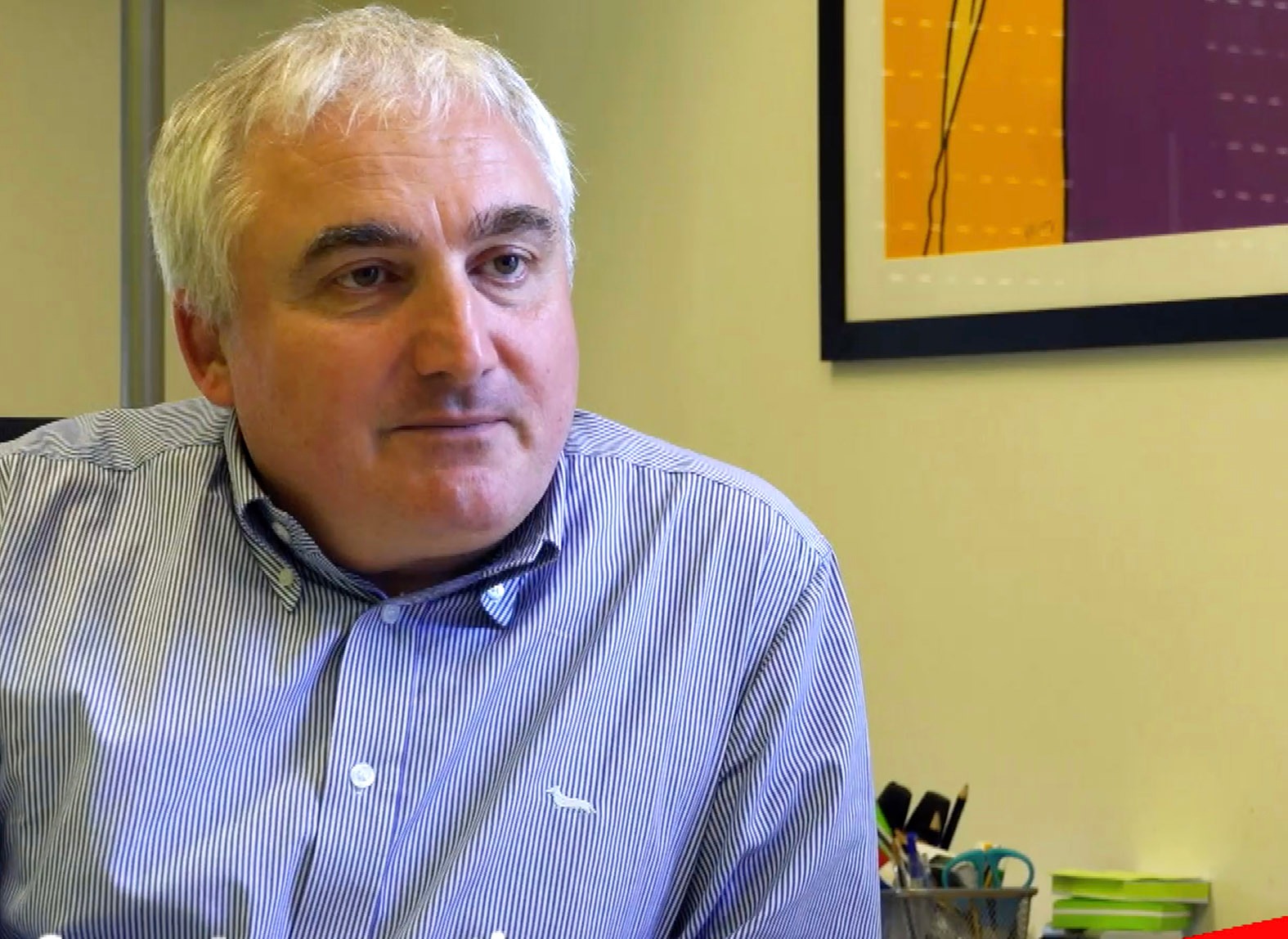 con Stefano Lampertico, direttore del mensile Scarp de Tenis